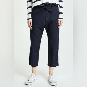 THE GREAT. Convertible Trouser in Navy